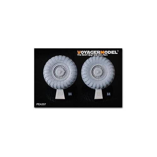 KNL HOBBY Voyager Model PEA357 MAZ-543 Heavy-duty off-road truck ("Scud B & quot; launch vehicle) with resin wheels