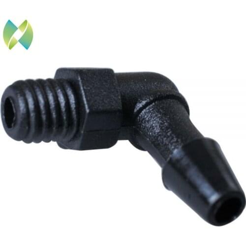 H23 M5-Dia 6 UV Ink Tube Fitting 20pcs / lot ink hose tube connector for all printers solvent / uv ink hose plug male female