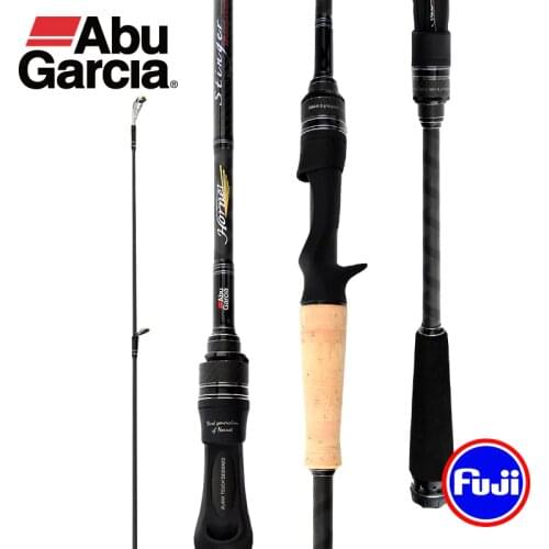 Abu Garcia Hornet Stinger Vanguard Carbon Fishing Rod 1.98-2.43m FUJI Guide Rings Reel Seat M/ML Power Fast Spinning Casting Rod
