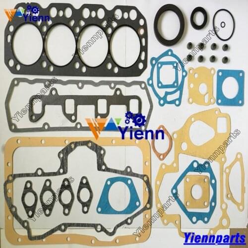 For Mitsubishi K4N Overhual Gasket Kit 30H94-01040 With Head Gasket MM438680 For KOBELCO SK045 Excavator K4N Engine Repair Parts
