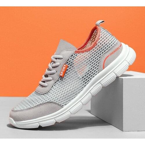 Men Shoes 2021 Summer Soft Loafers Lazy Shoes Lightweight Cheap Mesh Casual Shoes Men Sneakers Tenis Masculino Zapatillas Hombre