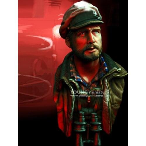 1/10 Resin Bust Building Kit U-Boat Captain