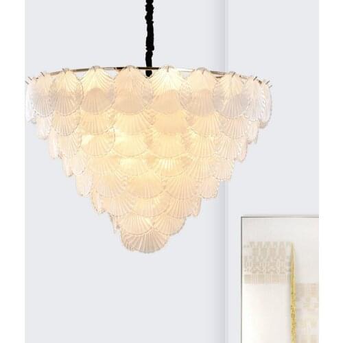 Post Modern Luxury Glass Leaves Pendant Lights Living Room Plate Gold Metal Lustre Pendant Lamp Suspend Lamp Fixtures Lamparas