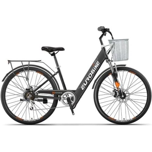 Portable Electric Bike 36V 250W Two Wheels Electric Bicycles Parent-child 26 Inch Adult Electric Bicycle With Shok Suspension