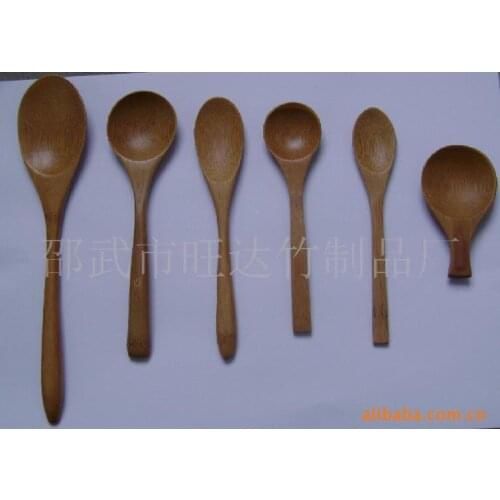 Supply bamboo tableware (bamboo spoon, bamboo knife, bamboo fork, etc.)