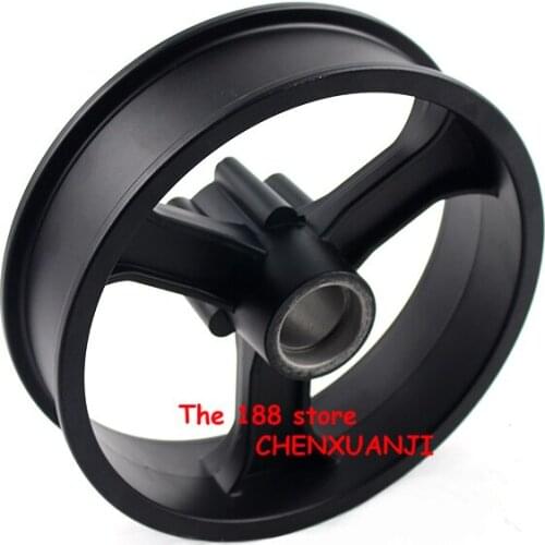 MADE IN CHINA 0 inch Electric scooter wheel hub 10 inch aluminum alloy wheel rims 10x2 10x2.125 10x2.50 10x2.25 tires rims
