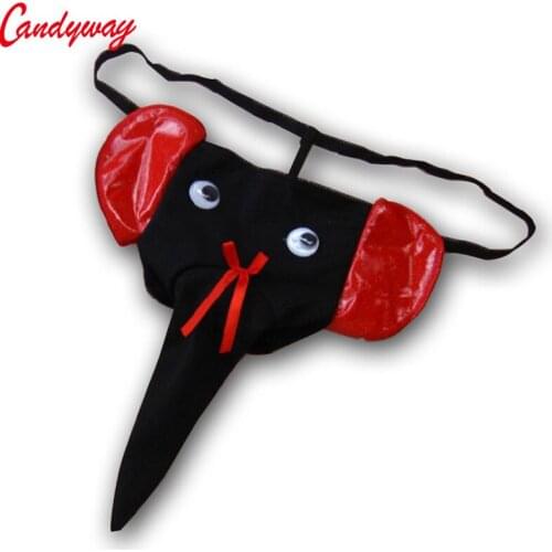Sexy elephant g-strings pant cosplay lover Adult for man Thongs sex product role Briefs sexy lingerie bd013