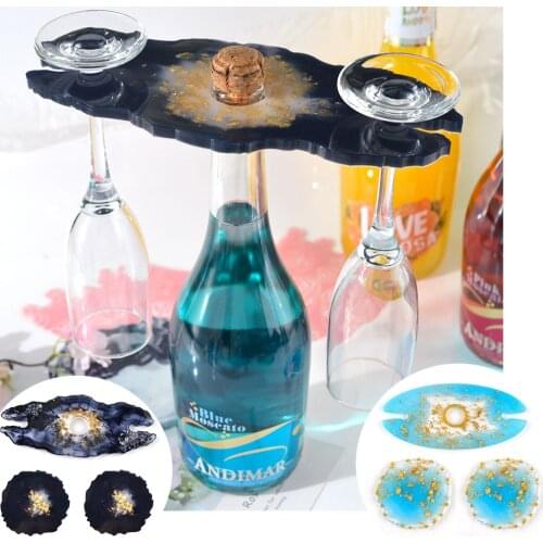 Silicone Mold for Wine Cup bottle holder epoxy resin home making tool Accessories Decoration Craft Resin Art Ornaments handmade