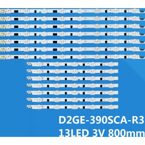 800mm LED Backlight Lamp strip 13 leds For Samsung 39 inch TV UA39F5008AR CY-HF390BGAV2H 2013SVS39F L8 REV1.8 D2GE-390SCA-R3