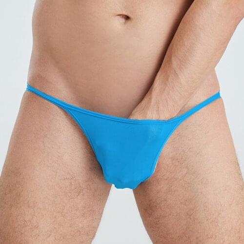 NEW Men Sexy Mesh Low Rise Briefs Tight Underwear See-Through G-String Thongs T-Back Tight Underwear G-String Breathable Thongs