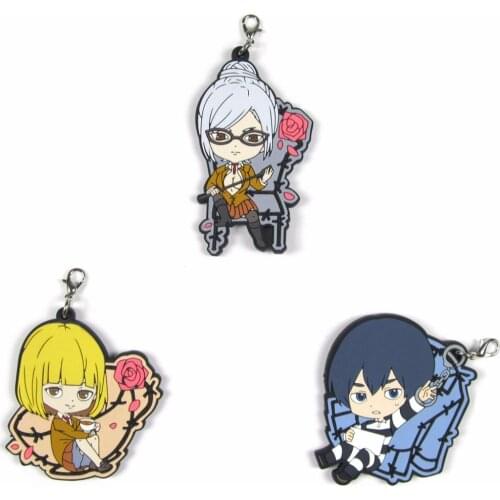 Prison School Original Japanese anime figure rubber mobile phone charms key/chain/strap D273