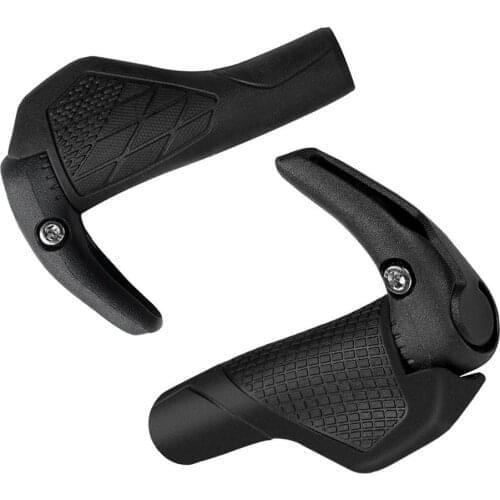 Bicycle Grips Bike Handlebar Grips Mountain Bike Handle Bar End Rubber Grips Bike Handlebar Casing Sheath Shock Absorption
