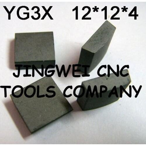 YG3X Carbide Power Feed Contact 12X12X4 for Wire Cut EDM Parts