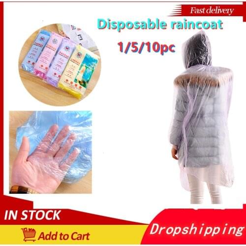Womens Raincoat Mens Raincoat Disposable Raincoat Waterproof RainCoat Hiking Camping Hood Rain Clothes Covers Rainwear Poncho