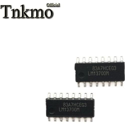 10PCS-50PCS LM13700MX LM13700M SOP16 Dual operational amplifier New and original