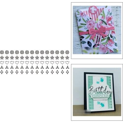 2021 New Edge Metal Cutting Dies For Mould Cut Craft Making Lace Decoration Greeting Card Paper Scrapbooking DIY No Stamps Sets