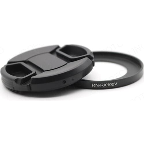 RN-RX100V 52mm Filter Adapter Lens Ring Lens Cap Set for Sony RX100 Mark VA Mark V Mark IV Mark III Mark II LL1618