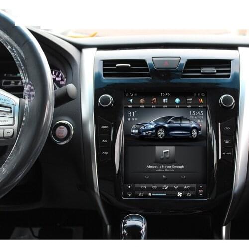 ZWNAV Screen Tesla Style PX6 Android 9.0 Car Radio GPS Navigation For Nissan Teana Altima Car DVD Player 4G 2013