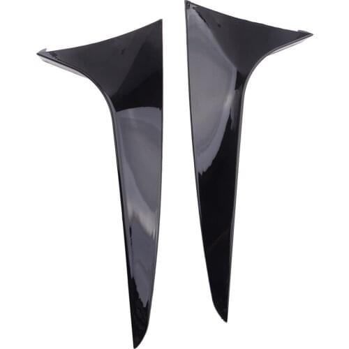 2Pcs Rear Window Side Spoiler Splitter Glossy Black Fit for BMW 3 Series F31 Touring Wagon 2012 2013 2014 2015 2016 2017 2018