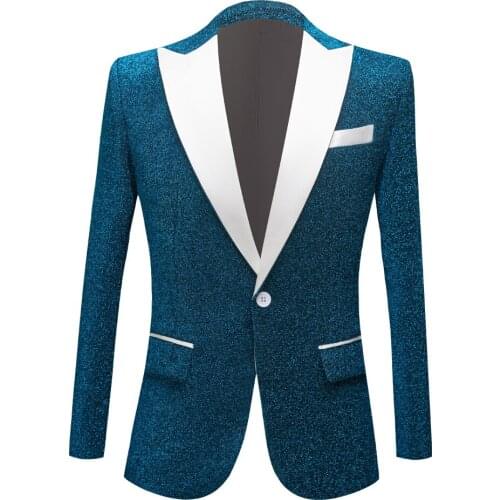 New Slim Fit Mens Blue Suits Sets Blazer Set For Wedding Groomman Slim Fit Casual Business Groomsmen Ivory Lapel Tuxedos