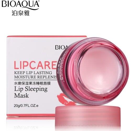Natural Plant Lip Mask Vitamin Mild Exfoliating Scrub Lips Nourish Hydrating Cream Sleeping Mask Skin Care Night Cream