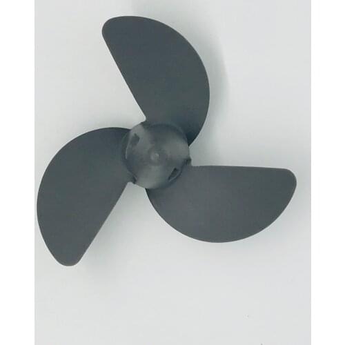 Captain Propeller 7 1/4" x 4 3/4" 58130-ZV0-841ZB Fit Honda Outboard Engine BF2 / BF2.3 HP *NH283* (STIN GRAY)