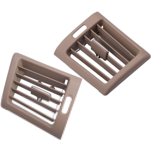 2pcs 25183002548483 Front Beige Dashboard AC Air Outlet Vent Grille A2518300254 Fit for Mercedes-Benz W251 R350 R500 A2518300154