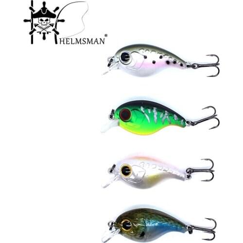 Minnow Fishing Lures Hard Bait 3cm 1.8g Depth 0.5m Crankbait Wobblers Floating Tackle Bass Fresh Salt Water