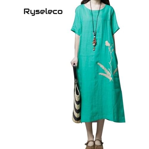 Желтые летние платья Ryseleco China At AliExpress