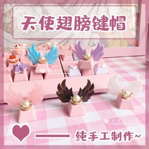 Cute Customized Keyboard Keycaps Cartoon Personality Mechanical Keyboard Caps PBT Single Gaming Key Cap Decoration Accessories