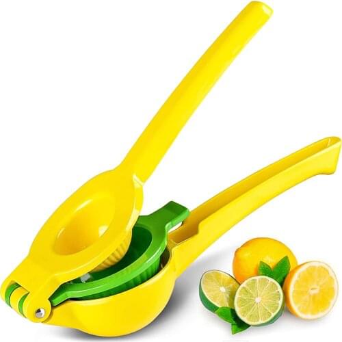 BalleenShiny High Quality Aluminum Alloy Two-in-one Manual Juicer Kitchen Tool Juicer Household Mini Fruit Lemon Clip