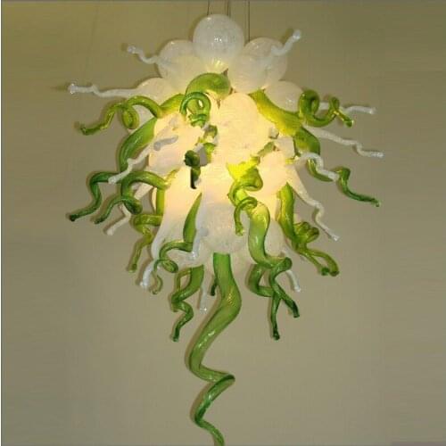 Wedding Centerpieces Multi Colored Unique Design Chihuly Style Mouth Blown Borosilicate Hand Blown Murano Glass Chandelier