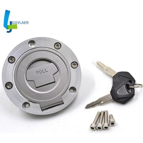 Motorcycle Replaces Gas Fuel Tank Cap Cover With Keys for Suzuki GSXR 600 GSXR750 GSXR1000 Hayabusa GSXR1300 TL1000S GS600F