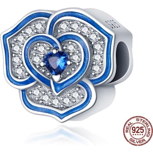 100% Real 925 Sterling Silver Zircon Flower Shape Charm Original 3mm Bracelet&Bangle For Women Birthday Fashion Jewelry Gift