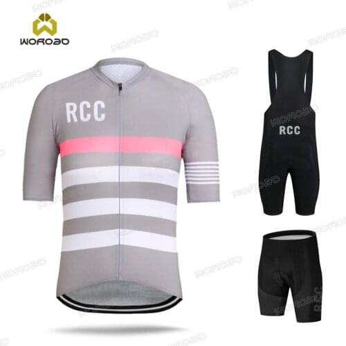 2020 Ropa Ciclismo Rcc Cycling Clothing Men Short Sleeves Jersey Set Summer Pro Team Road Bike Uniform Competition Sportswear