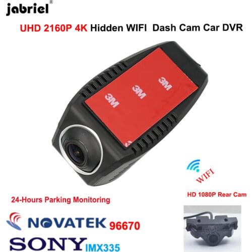 UHD 4K Auto Wifi Full HD Car Dvr Dash Cam Camera Recorder for BMW for Audi for Mercedes Benz for Volkswagen for Toyota for Ford