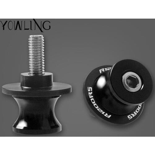 For BMW R1200RS R 1200 RS 2015 2016 2017 2018 Motorbike Accessories CNC 8MM Motorcycle Stand Swingarm Spools Slider Stand Screw