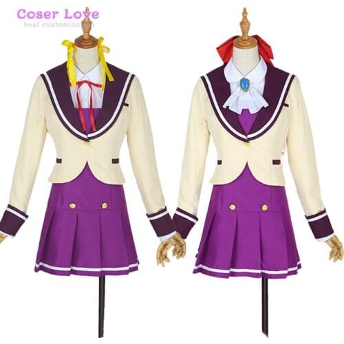 Anime Gataris Asagaya Minoa Cosplay Costume Halloween Christmas Costume