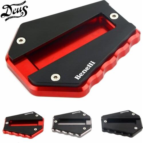 For Benelli TRK502 TRK 502 Free&Fast shipping Motorcycle CNC Brand New Side Stand Enlarger Plate Kickstand Enlarge Extension