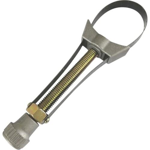 Car Oil Filter Removal Tool Cap Spanner Strap Wrench 60mm To 120mm Diameter Adjustable Portable Auto Hand Repair Tools