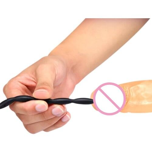 Horse Eye Silicone Catheter Dilator Penis Inserter Male Toy Urethral Tube Penis Inserter Male Masturbation Adult Sex Toy