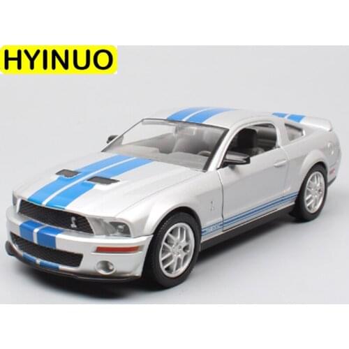 1/24 Scale GT500 Diecast Simulation metal alloy model classic Sports car Retro Static toy car model Kids collection Gift display