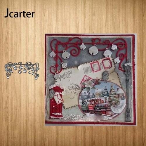 New Design Metal Cutting Dies Fujiman Bell Pendant Craft Stencil Diy for Scrapbooking Handmade Card Make Shape Album Decor Model