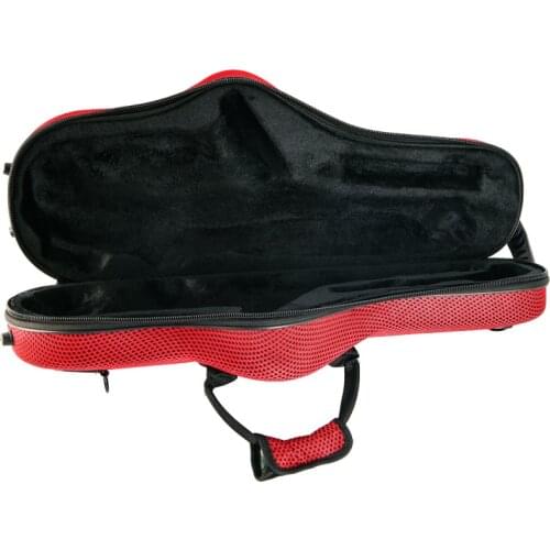 Luxury high quality professional alto saxophone hard case gig bag sax mochila box backpack pads strap bolsas para leather oxford