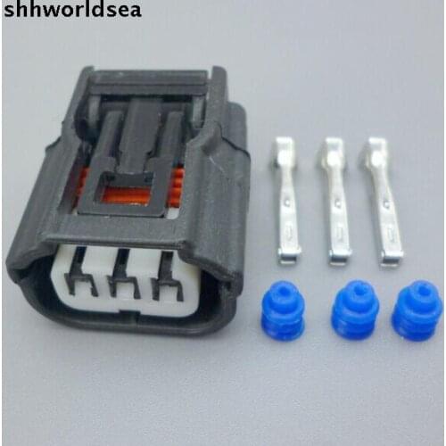 Shhworldsea 5/30/100sets 1.2mm 3pin /way kit auto connectors 6189-7037