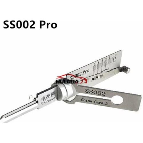 SS002 Pro Locksmith Tool S-Groove for Flat-Shaped Lo-ccck