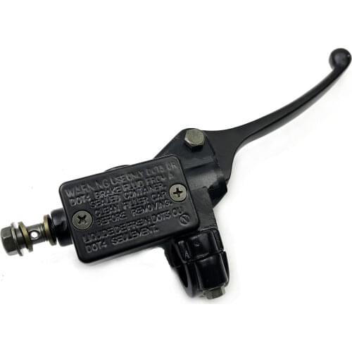 10mm Universal Motorcycle Right Hand Brake Master Cylinder Lever 50-160cc Pit Dirt Bike ATV Brake System Motocross Accessories