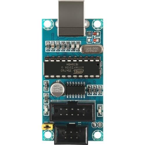 USBTiny USBtinyISP AVR ISP Programmer Bootloader For Arduino IDE Meag2560 UNO R3 With 10pin Programming Cable One