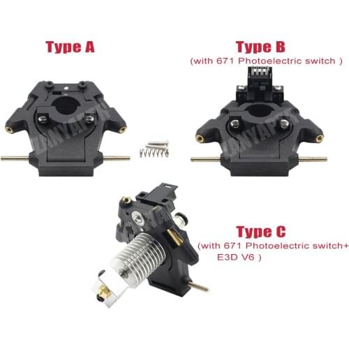 3D Printer Parts Injection Molded Parts M3 delta Kossel Fisheye Effect Adapter 3MM Auto Leveling Photoelectric switch