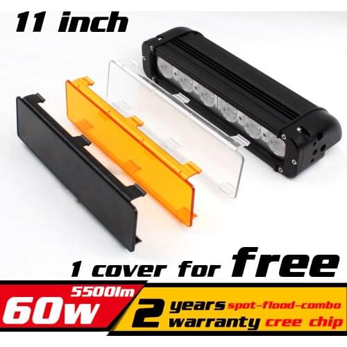 11" 60W LED Work Light Bar for ATV 4X4 Combo LED Offroad Light Bar Tractor offroad Fog light Work Light Seckill 36w 72W
